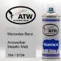 Preview: Mercedes-Benz, Arrowsilber Metallic Matt, 194 / 9194: 400ml Sprühdose, von ATW Autoteile West.